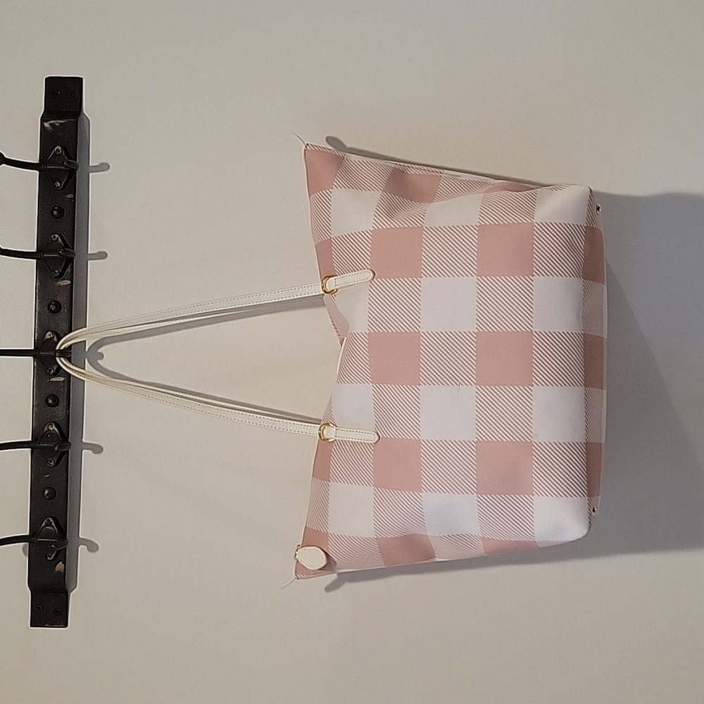 Lauren Ralph Lauren Pink Checked Bag